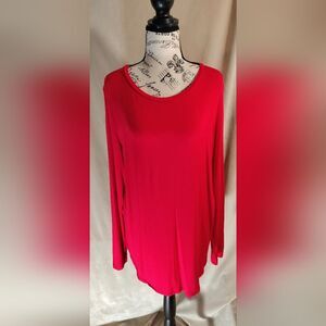 NWOT! Old Navy Super Soft Long Sleeve Orange TShirt. Size XL Tall